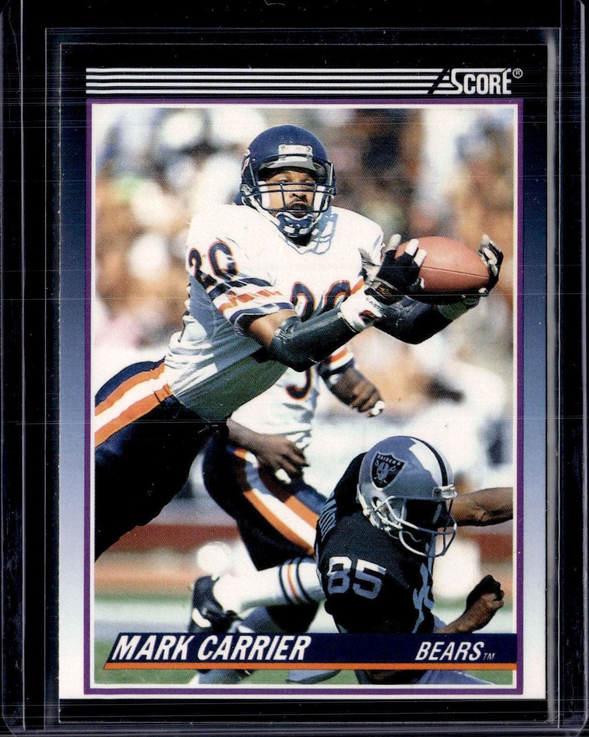 1990 Score Rookie & Traded #82T Mark Carrier Rookie RC Chicago Bears NM-MINT++