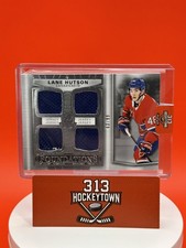 2024-25 The Cup Hockey Foundation Quad Patch Lane Hutson /99