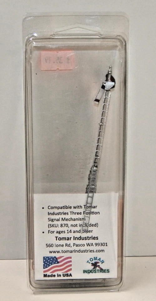 Tomar #H-840 US&S Lower Quadrant Semaphore Single Arm Operating NEW - Image 4 of 4