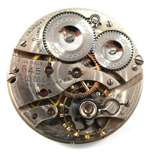 Vintage Waltham Grade 645 16s 21J OF Pocket Watch Movement lot.wm
