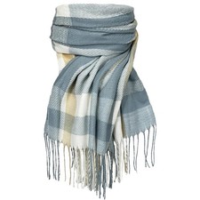 Winter Scarf for Women Cashmere Feel Plaid Warm Long Blanket Scarves Big Grid...