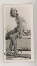 1939 Carreras Film and Stage Beauties Tobacco Small Sonja Henie #18 0f8