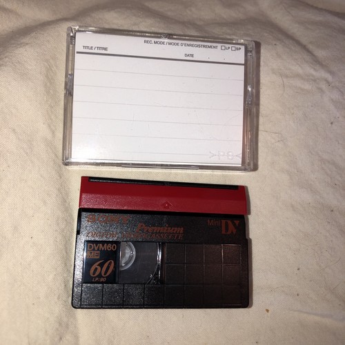 Cassette mini DV Sony DV 60 Premium SP - Photo, audio & vidéo