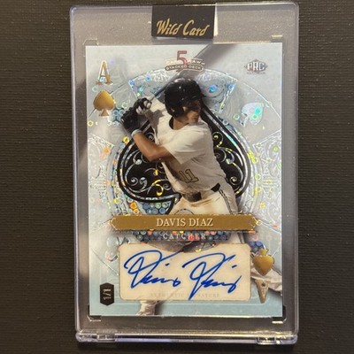 2024 Wild Card Stacked Deck Davis Diaz Autograph  ACE  1/1 #SDHS-DDA