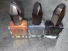 3x Mooncat Nail Polish Bundle Lot Storm Warning Bloodmoon Flight of the Monarchs