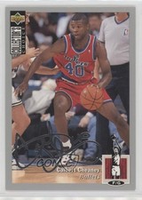 1994-95 Upper Deck Collector's Choice Silver Foil Signature Calbert Cheaney 1b3b