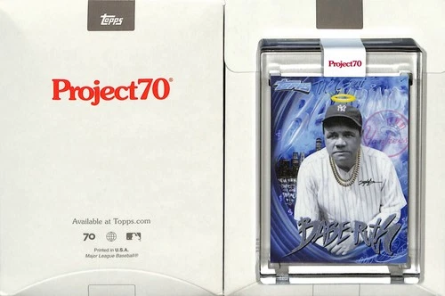 2021 TOPPS PROJECT 70 #627 2010 BABE RUTH - NEW YORK YANKEES - KING SALADEEN