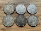 1921 Morgan Silver Dollar Lot of 6 coins Circulated Condition Lot B