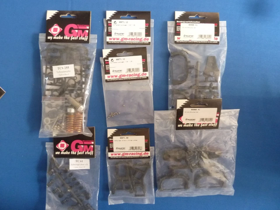 Ersatzteile für TC4 Tourenwagen 4WD von GM Vintage Konvolut - Bild 2 von 4