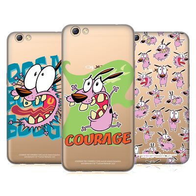 OFFIZIELLE COURAGE THE COWARDLY DOG GRAPHICS SOFT GEL HANDYHÜLLE FÜR OPPO HANDYS
