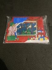 Paddington Bear Tabletop Christmas Picture Frame 1992 Eden Toys Enesco