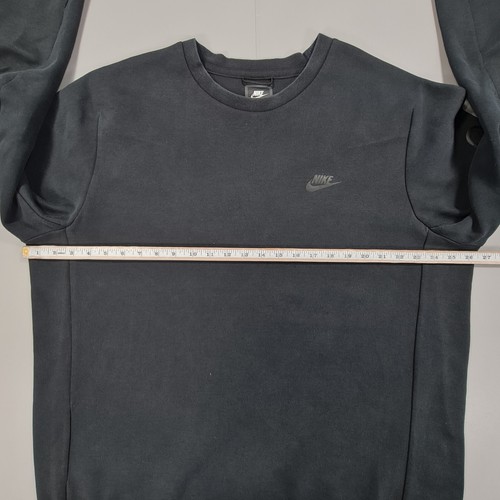Nike Mens Tech Fleece Sweatshirt Black XL Pullover Sweater Gym CU4505 010 - Picture 8 of 13