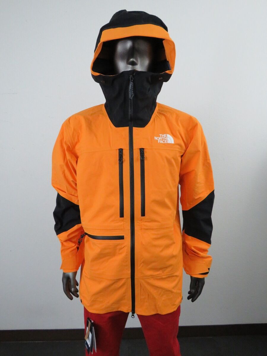 Mens TNF The North Face Summit L5 Futurelight Waterproof Ski Jacket Orange  $650