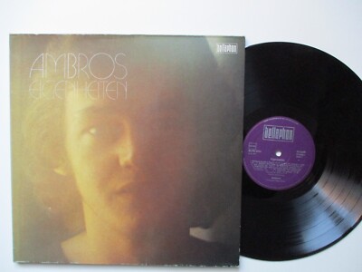 LP - WOLFGANG AMBROS - EIGENHEITEN von 1973 '' WASHED '' #C27#