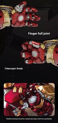 43CM SAGA Hulkbuster Armor Avenger Movable Advanced Assembly Figur - Picture 22 of 23