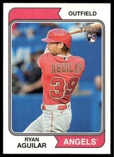 2023 Topps Heritage Ryan Aguilar Rookie G385 Los Angeles Angels #309