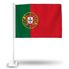 12x18 Portugal Country Car Window Vehicle 12"x18" Flag fade resistant 100D