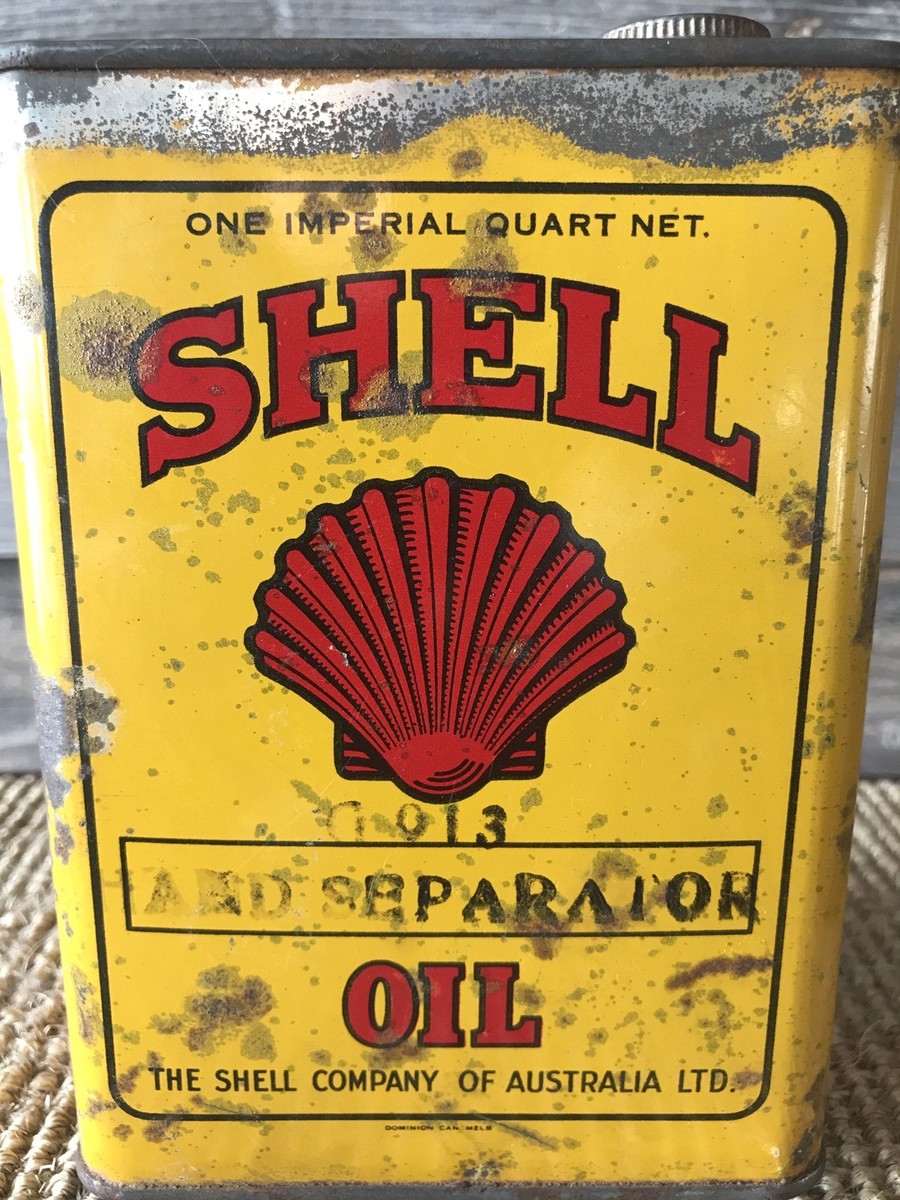 Shell Oil Can | eBay