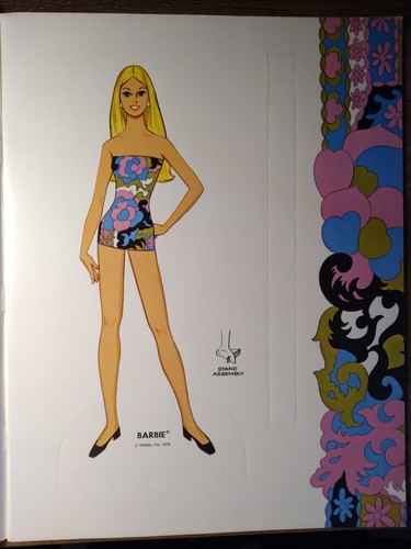 Barbie Fashion Originals No. 1989 Paper Doll 1976 - Picture 12 of 12