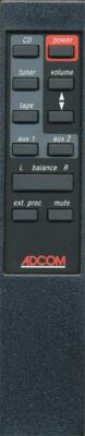 ADCOM GFP-750 Remote Control  ORIGINAL