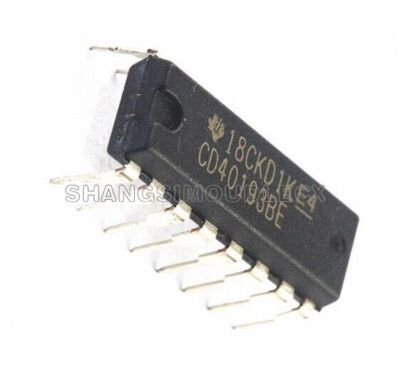 5PCS CD40193 CD40193BE 16-pin DIP DIP16 DIP-16 TI IC Original NEW-