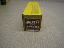 NEW BUSSNANN LPN-RK-150 LOW PEAK 150A 250V DUEL ELEMENT TIME DELAY FUSE