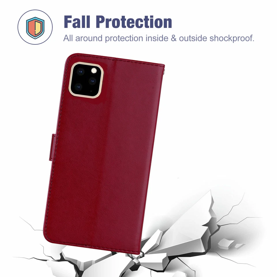 Para iPhone 13 12 14 16 Pro Max 11 XR 7 8 Diamante Búho Tarjeta Billetera Delgada Estuche Foto 3 de 4