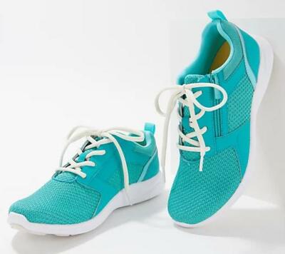 Vionic Mesh Lace-Up Sneakers w/ Zipper Detail Lyla $127 TINI