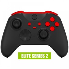 Chrome Red LB RB LT RT ABXY Buttons for Xbox One Elite Series 2 Controller