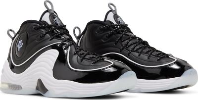 DV0817-001] Mens Nike AIR PENNY 2 'BLACK PATENT FOOTBALL GREY' | eBay