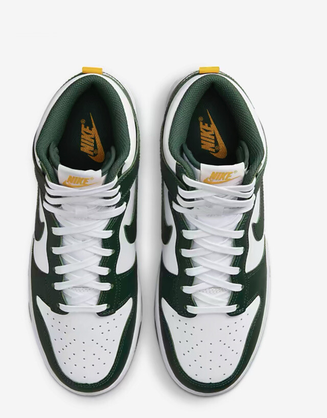 Nike Men's Dunk High Retro Noble Green Sneakers Shoes DD1399-300