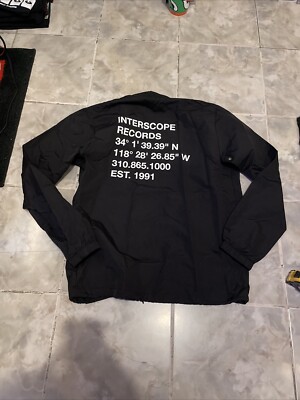 Interscope Records Employee Member Nylon Sweater (RARE) 