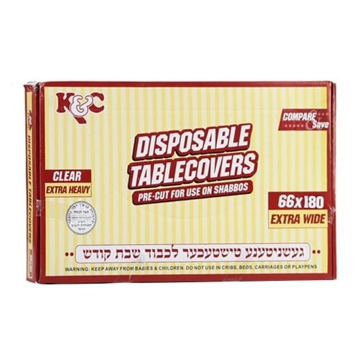 Extra Heavy, Wide Party Supplies Tablecloth