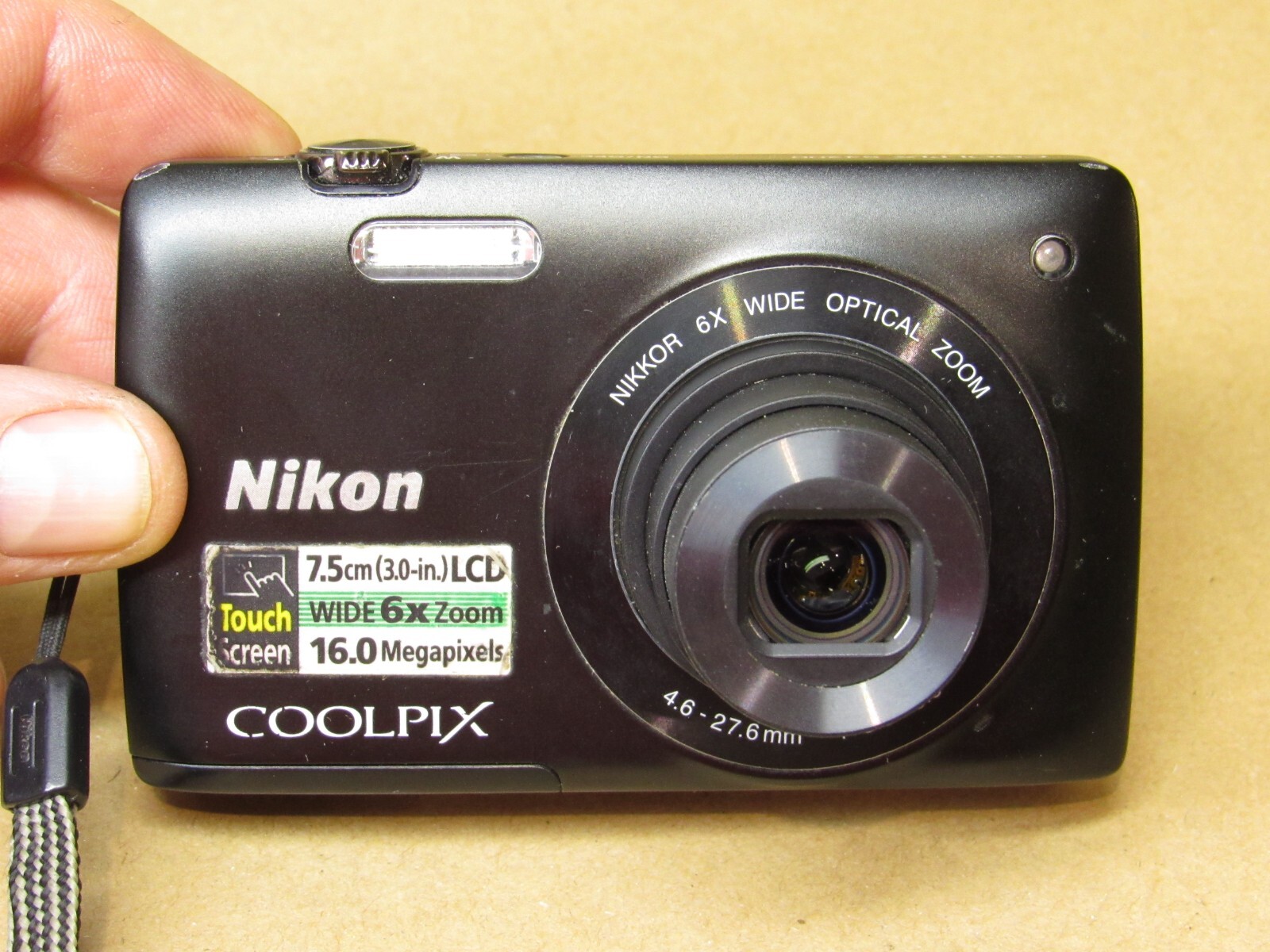 Nikon COOLPIX S4300 16.0MP 6x Digital Camera Black touch screen eBay