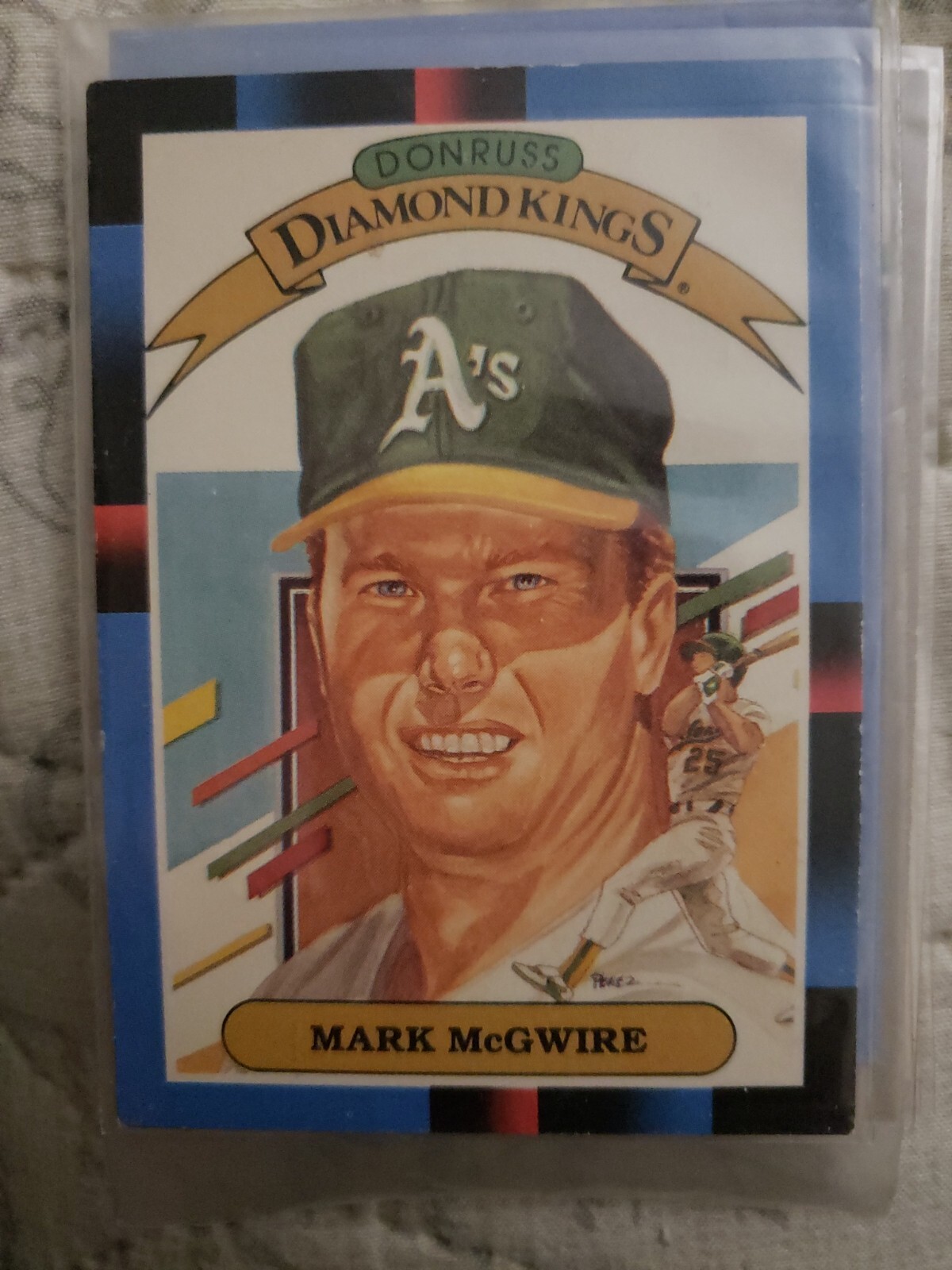 1988 Donruss Mark Mcgwire 1 Baseball Card MINT ,, PRISTINE CONDITION