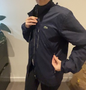 lacoste rain jacket