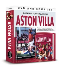 GREATEST FOOTBALL CLUBS ASTON VILLA BIG MATCH Birmingham '75 DVD & BOOK GIFT SET
