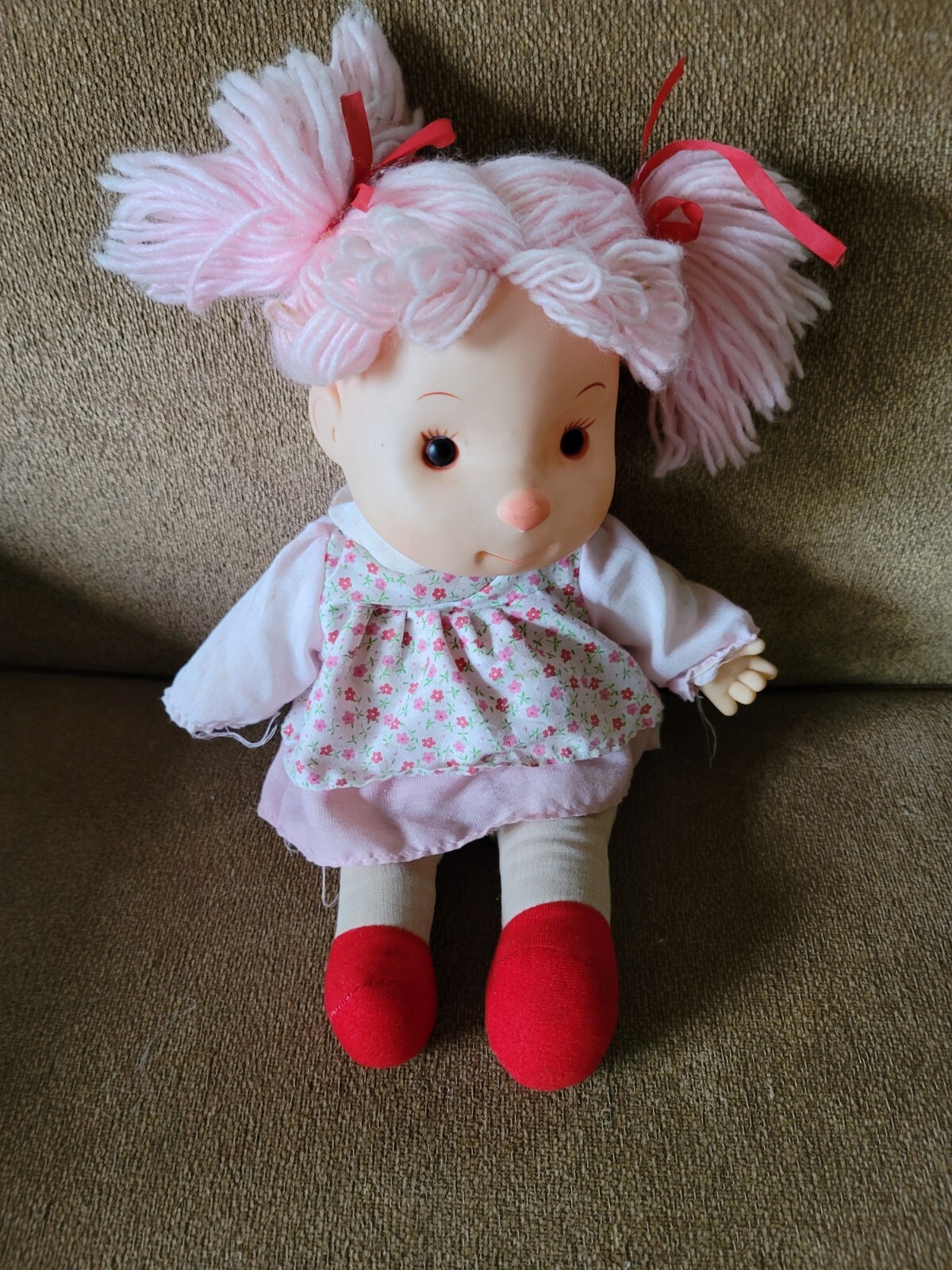 Vtg Comfy Kids 1980s Ice Cream Girl Yarn Hair 15