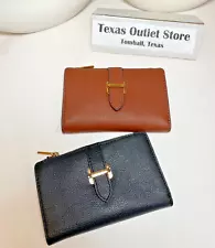 - Brand New - Fossil Emery Multifunction Classic Genuine Leather Wallet, 2 Color