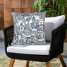 Cotton Pillow Case Sofa Couch Throw Cushion Cover Patio Chair Home Decor Pillows