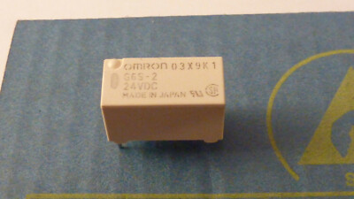 OMRON G6S-2 Relais - 24V DC, 1A, DPDT, 125 VAC, Non Latching