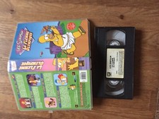 CASSETTE VIDEO VHS DESSIN ANIME SIMPSON la flemme olympique 0