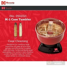 Hornady M-1 CASE TUMBLER Clean & Polish Reloading Case Prep 050202 FAST SHIP