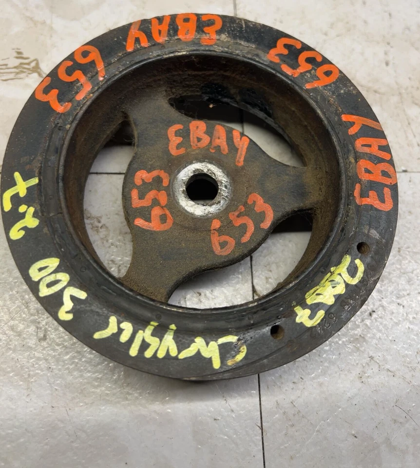 Cargador Chrysler 300 06-10 2005-2010 05-08 Magnum 2,7 L polea equilibradora armónica Foto 2 de 4