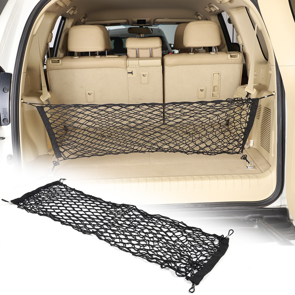 Car Trunk Organizer Rear Back Seat Storage Bag For Land Cruiser