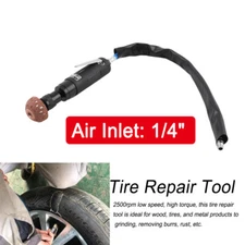 Air Tire Buffer Pneumatic Buffing Repair Tool 2500rpm Low Speed Tire Buffer Kit