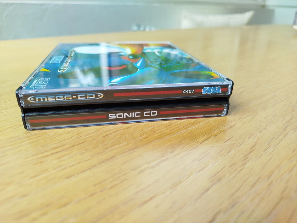 Sonic CD repro Sega Mega-CD PAL Boîtier + Disque Mega CD - Photo 4/4