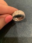 New $ 7 700. Nouvelle Bague 18k White Gold, Diamond And Enamel Ring Sz 7 — photo 5