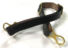WWI GERMAN M1915 PICKLEHAUBE HELMET LINER LEATHER CHINSTRAP-BLACK