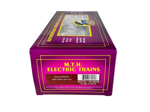 20-96239 O-Scale MTH Emery (#93593) 8000 Gallon Tank Car - Picture 6 of 7